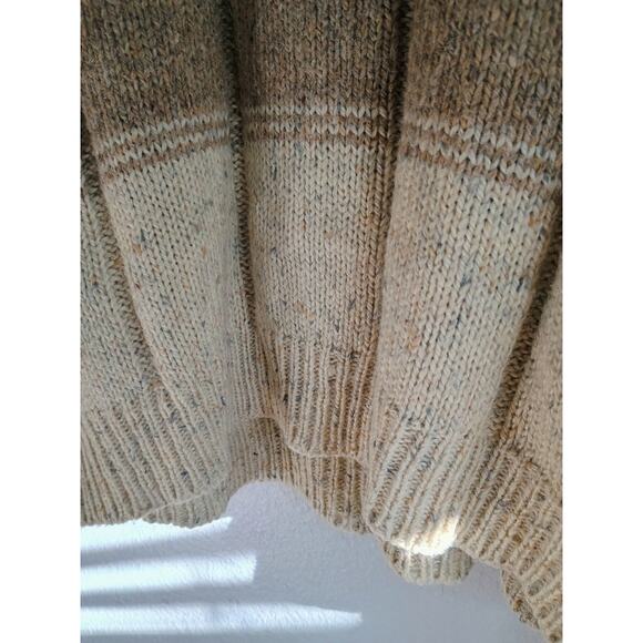 VTG Claybrooke Outdoors wool blend sweater color block design L eclectic grandpa - Picture 10 of 16